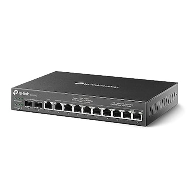 TP-Link ER7212PC   Omada Router, PoE Switch &amp; Controller 3-in-1 Gigabit VPN Router   Up to 4 WAN   8 PoE+ LAN Port @ 110W   Fanless   Easy Installation   Load Balance