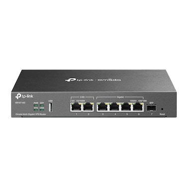 TP-Link ER707-M2   Omada Multi-Gigabit VPN Router   Dual 2.5Gig WAN Ports   High Network Capacity   SPI Firewall   Omada SDN Integrated   Load Balance   Lightning Protection