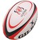 Gilbert Ulster Rugby Replica Ball, Size 5, Red &amp; Black