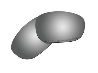 BVANQ Polarized Lenses Replacement for Oakley Discreet Sunglasses Black Mirror Coatings