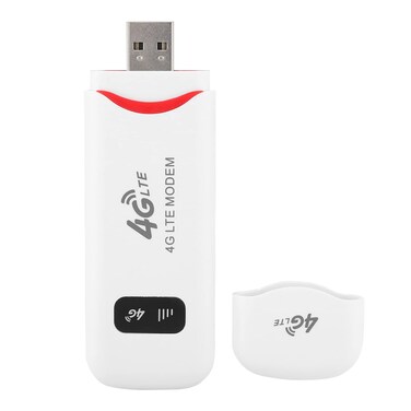 Zopsc Portable WiFi, 4G LTE Router, 100Mbps USB Network Adapter Hotspot Router, Modem Stick Support WC, Plug and Play, Support 32GB TF Memory Card Expansion