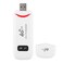 Zopsc Portable WiFi, 4G LTE Router, 100Mbps USB Network Adapter Hotspot Router, Modem Stick Support WC, Plug and Play, Support 32GB TF Memory Card Expansion