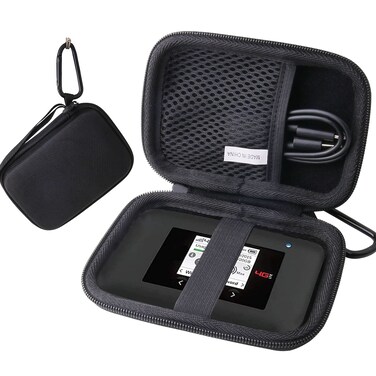 JINMEI Hard EVA Dedicated Case for NETGEAR Mobile Wi-Fi Hotspot, 4G LTE Router AC797-100NAS Carrying Case.