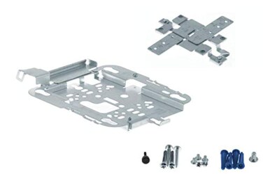RW RoutersWholesale Ceiling Mount Bracket (Recessed) with Ceiling Grid Clip Compatible/Replacement for Cisco Aironet AIR-AP-Bracket-2= / AIR-AP-T-Rail-R=