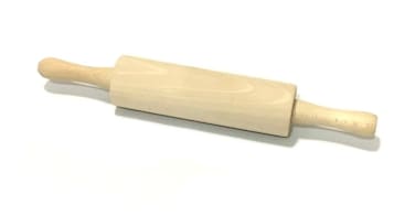 Tredoni 8.3" Small/Mini Wooden Rolling Pin 21cm - Kids Handmade Crafting/Baking