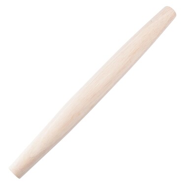 Winware French Wood Rolling Pin, Tapered