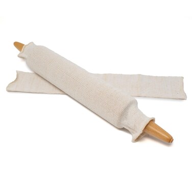 Norpro Rolling Pin Covers-2 Pieces, one Size, White