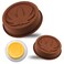 ZEMSY Round Charlotte Cake Pan - 8inch Leaf Cake Silicone Mold, Non-stick Reusable Silicone Cake Molds For Strawberry Shortcake, Cheesecake, Brownie, Tart, Piee, Jello - 2Pack