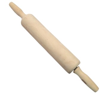 Professional Chef's Wood Rolling Pin Kitchen Tool Comfortable for Easy Rolling Dough