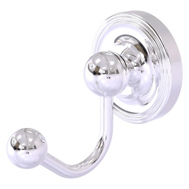Allied Brass PR-H1 Prestige Regal Collection Robe Hook, Polished Chrome