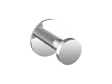 WingIts Max Elegance Single Button Robe Hook, Polished Stainless Steel WXESBRHPS
