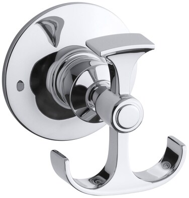 KOHLER K-11055-CP Archer Robe Hook, Polished Chrome