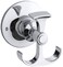 KOHLER K-11055-CP Archer Robe Hook, Polished Chrome