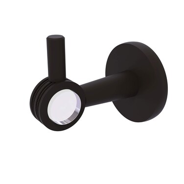 Allied Brass CV-20D Clearview Collection Dotted Accents Robe Hook, Oil Rubbed Bronze