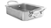 Mauviel M'Minis Stainless Steel Rectangular Roasting Pan With Stainless Steel Handles, 7 x 5-in, Made in France