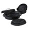 Granite Ware Roasting Set Covered 13 in and 15 in Oval roaster and 3 lb round roaster. Enameled Steel design to accomodate up to 7 lb and 10 lb poultry/roast. Resists up to 932&Acirc;&deg;F.