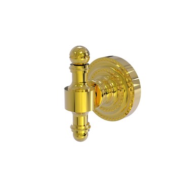 Allied Brass RD-20 Retro Dot Collection Robe Hook, Polished Brass