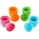 Bakerpan Silicone Mini Cupcake Holders, Mini Cupcake Liners, Pastry &amp; Dessert Cups, 24 Pack (Multi)