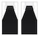 Beistle S50087-BKAZ2 Carpet Runner 2 Piece, Black