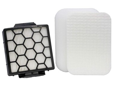 Qwick Filter Kit Hepa Foam Felt For Shark Vacuum Upright Navigator Pet Pro Plus Zero-M ZU60 ZU62 ZU62C NV251 NV255 NV150 NV151 Washable Replacement Alternative to 1238FT60 and 1239FT60, White