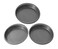 Mainstays 9 Inch Round Cake Pan, 3 Pack