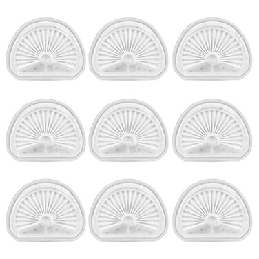 Nispira VLPF10 Filter Replacement Compatible with Black and Decker Dustbuster Hand Vacuum Replace Model # HLVA315J HLVA320J00 N575266 HLVA325JP07 HLVA315J62, 9 pack