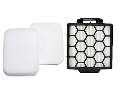 Casa Vacuums Replacement Filter Set for Shark Navigator Pet Plus NV150, NV251,NV255 and Zero-M Self-Cleaning Brushroll Pet Pro CU50WM, ZU51, ZU62,ZU62C,ZU60 Uprights, Parts 1238FT60 &amp; 1239FT60