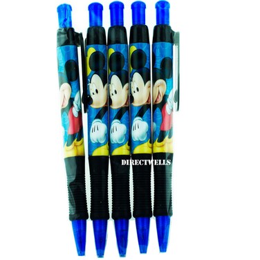 Disney Mickey Mouse 5 Retractable Pens Pack