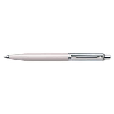 Sheaffer E23210751CS Sentinel Brushed Chrome Cap Barrel Ballpoint Pen - White