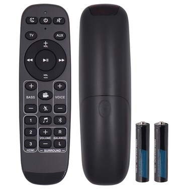 Soundbar Remote Control for Polk Audio MagniFi, MagniFi Max,MagniFi Mini,MagniFi Max SR,Signa Solo, AM9640,SB225,RE8214-1,RE82141,RTRE82141,RE15231,RE1523-1,RTRE15231(with Battery)