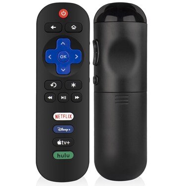 RC280 Remote Control for TCL TV Remote Replacement, No Programming Needed, Easy Install. Replacement Remote for TCL TV Models 55S21 65S451 43S451 50S451 55S451 75S451 85S451.