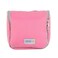 Travel Bag Organizer for Women Makeup or Men Shaving Kit With Hanging - Pink