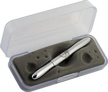 Marine Corps Chrome Fisher Bullet Space Pen Military EGA Logo Engraved