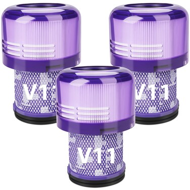 Hechuang 3 Pack Vacuum Filters Replacement for Dyson V11 Torque Drive V11 Animal V11 Complete V11 Extra V15 Detect V15s Detect Submarine Vacuums, Compare to Part 970013-02