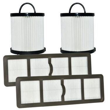 Eagles 2 Set Replacement Eureka DCF21 &amp; EF6 Filter Kit Compatible with Eureka Part # 67821, 68931, 68931A, 69963 &amp; 830911 Airspeed AS1000 Series Upright Vacuum