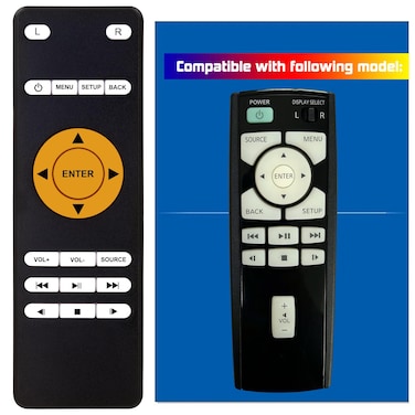 Replacement Remote Control for Nissan Armada Platinum/SL Rear Entertainment DVD 2017 2018 2019 2020 2021