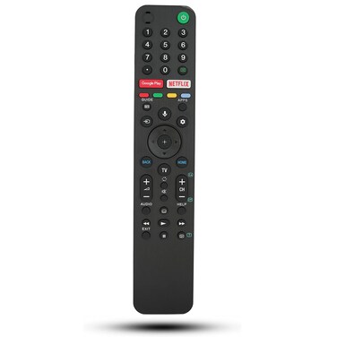 Replacement Remote Control Compatible with RMF-TX500U Controller fot for Sony TV KD55XG8577 KD-55XG8577 KD55XG8596 KD-55XG8596 KD55XG9505 KD-55XG9505 KD65X750H KD65X75CH XBR-48A9S