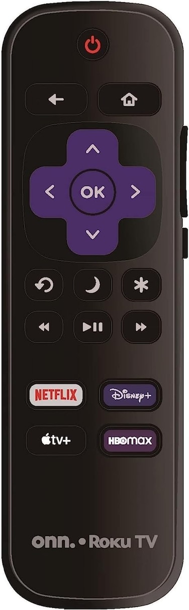 OEM Replacement Remote Control fits for All Onn. Roku TV Smart 4K Ultra HDTV with 4 Shortcut APP Keys - Netflix, Disney Plus, Apple TV+, and HBO Max Buttons
