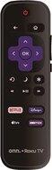 OEM Replacement Remote Control fits for All Onn. Roku TV Smart 4K Ultra HDTV with 4 Shortcut APP Keys - Netflix, Disney Plus, Apple TV+, and HBO Max Buttons