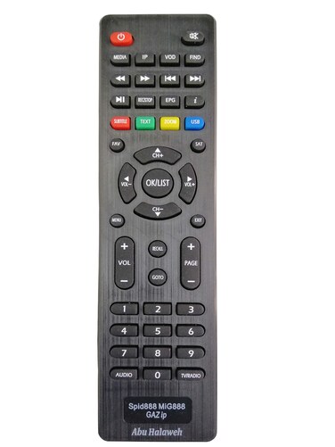 Replacement Remote Control for Spider HD Satellite Receiver Only for T Series