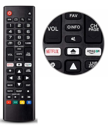 Universal Remote Control for LG Smart TV Remote Control All Models LCD LED 3D HDTV Smart TVs AKB75095307 AKB75375604 AKB74915305
