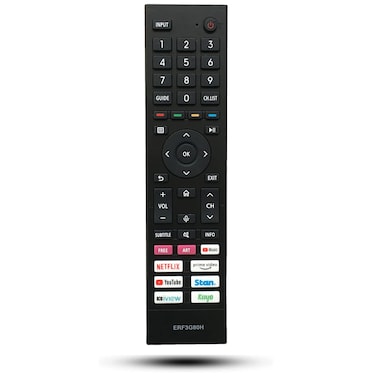 Replacement Remote Control ERF3G80H Compatible for Hisense TV A7G U7G Series A7G Series 43A7G 50A7G 55A7G 65A7G 75A7G 85A7G U7G Series 55U7G 65U7G 75U7G 85U7G (No Voice Function)