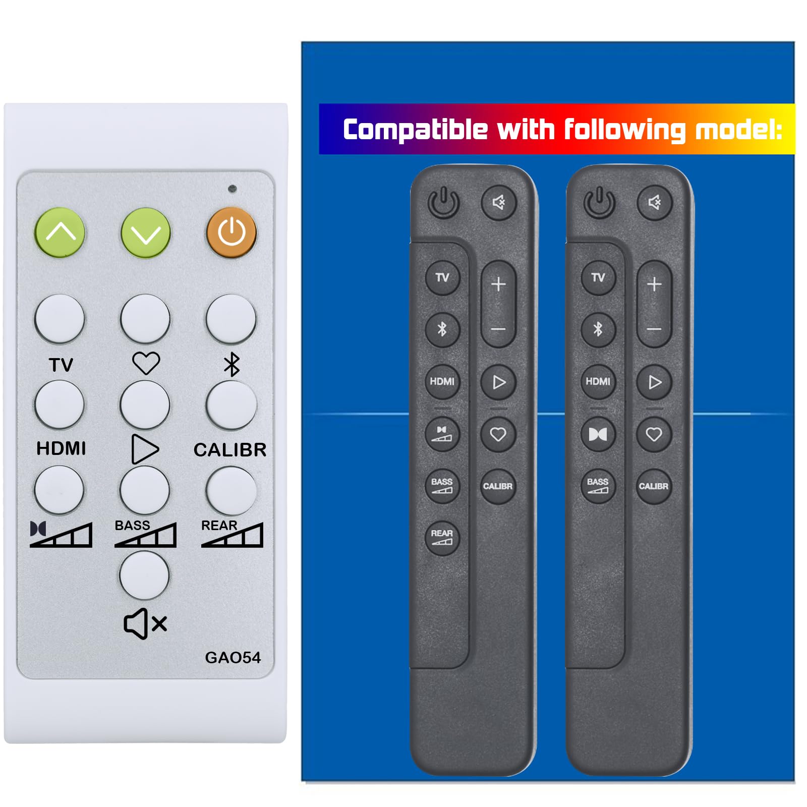 شين جي شي مين Xinjishimin Remote Control For Jbl Soundbar Bar 1300x