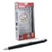 Pentel Glidewrite Signature Ballpoint Pen, Black Barrel, (1.0mm) Medium Line, Violet Ink, 12 Pens (BX930A-V)