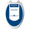 Mayfair Collins Slow Close Toilet Seat, Durable Plastic Seat with Extra Stability Bumpers and Secure Hinges, Elongated, White