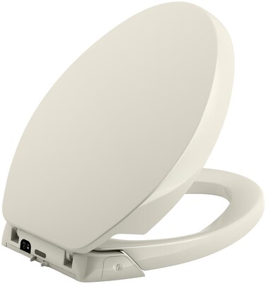 KOHLER Purefresh Elongated Toilet Seat, Biscuit,