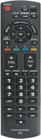 N2QAYB000485 Remote Control for Panasonic Tv Remote Replacement, Replace Panasonic Tv Remote Compatible with LCD LED Plasma Viera TVs TC-42LD24 TC-42LS24 TC-42PS14 TC-54PS14 TH-32LRU5 TH-42LRU50