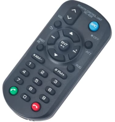RC-406 Replaced Remote Control for Kenwood CD Receiver KMM-BT328 KMM-BT228U KMM-BT328U KMM-BT260U KMR-M328BT KMM-X704