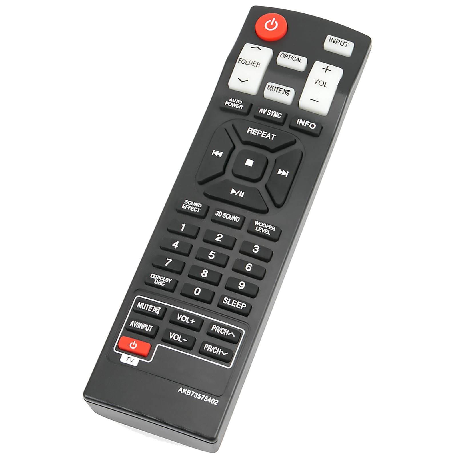 aiditiymi Aiditiymi AKB73575402 Replace Remote Control For Lg Sound Bar