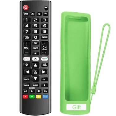 Universal Remote for LG TV Remote Control + Luminous Protective Case, Bukeer Universal Remote Replacement Compatible with All LG Brand TV Models